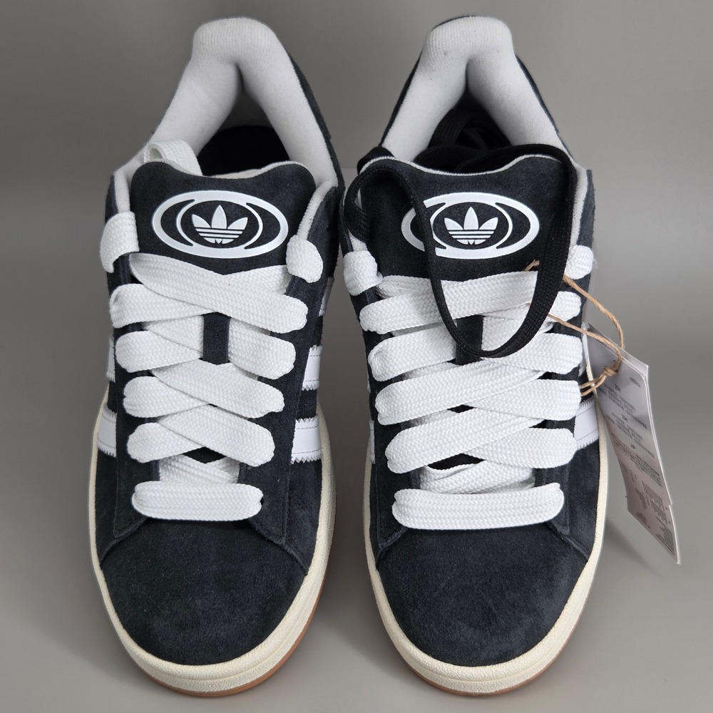 Adidas Campus 00s Shoes Mens 6.5 Grey White Gum Suede Skate Retro HQ8708